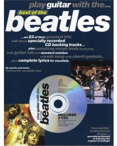 PLAY GUITAR WITH THE BEATLES BEST BK/CD