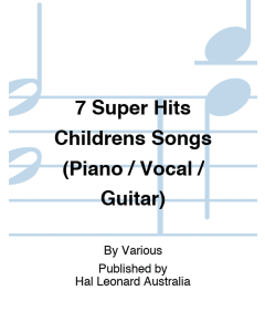 7 Super Hits Childrens Songs PVG