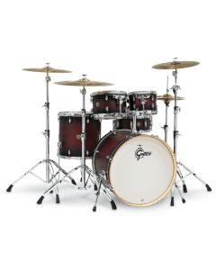 Gretsch Catalina Maple 5 piece Drum Kit in Satin Deep Cherry Burst