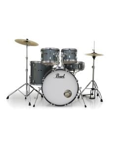 Pearl RS Roadshow-X 22″ 5-Pcs Fusion Plus Drum Kit (22BD, 10TT, 12TT, 16FT, 14SD) Package in Charcoal Metallic **DISCONTINUED**