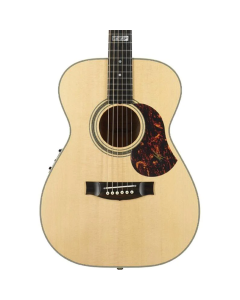 Maton EBG808TE Tommy Emmanuel Acoustic Electric Guitar in Natural Satin - Left-Handed
