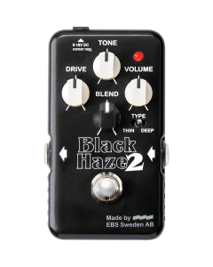 EBS Black Haze 2 Distortion/Overdrive Pedal