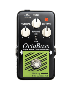 EBS OctaBass Blue Label Triple Mode Octave Divider Pedal