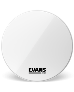 Evans MS1 White Marching 32" Bass Drum Head