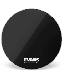 Evans MX1 Black Marching 22" Bass Drum Head