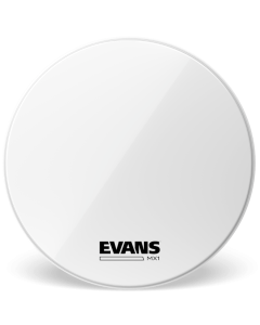 Evans MX1 White Marching 30" Bass Drum Head