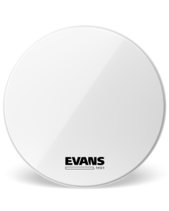 Evans MX1 White Marching 32" Bass Drum Head