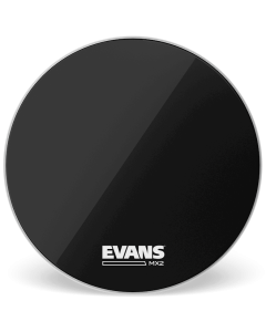 Evans MX2 Black Marching 28" Bass Drum Head