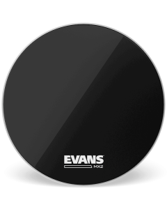 Evans MX2 Black Marching 32" Bass Drum Head