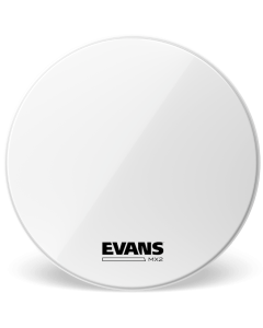 Evans MX2 White Marching 28" Bass Drum Head