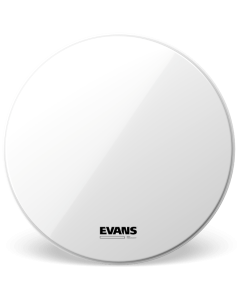 Evans EQ3 Resonant Smooth White No Port 26" Bass Drum Head