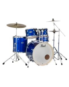 Pearl Export 22" Fusion Plus 5 Piece Drum Kit in High Voltage Blue