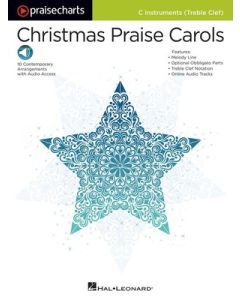 PRAISECHARTS - CHRISTMAS PRAISE CAROLS C TREBLE BK/OLA