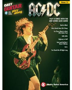 AC/DC Easy Guitar Playalong Volume 13 BK/OLA