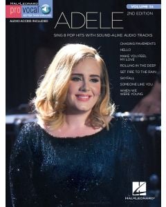 Adele Pro Vocal Women Volume 56 2nd Edition BK/OLA