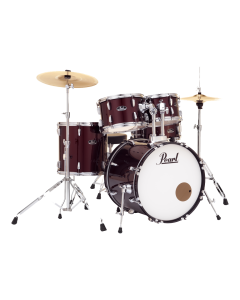 Pearl Roadshow 5 Piece Fusion Drum Kit in Red Wine