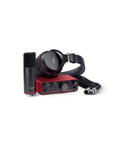 Focusrite Scarlett Solo Studio 4th Gen 2 in 2 out Interface, Condenser Mic And Headphones