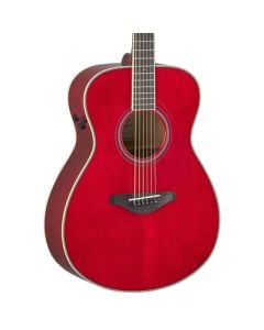 Yamaha FS TA TransAcoustic Concert Guitar in Ruby Red