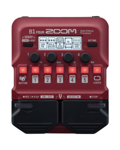Zoom B1 FOUR Bass FX Multi Effects Pedal