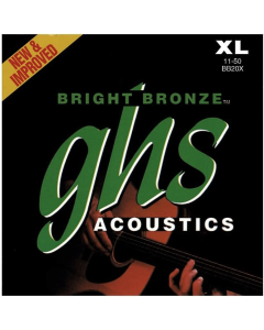 GHS BB20X Bright Bronze Acoustic Guitar String 11-50 Gauge