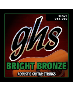 GHS BB50H Bright Bronze Acoustic Guitar String 14-60 Gauge