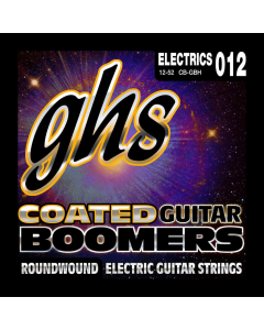 GHS CBGBH Coated Boomers Heavy Electric Guitar Strings 12-52 Gauge