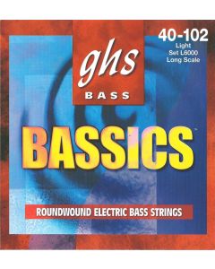 GHS L6000 Bassics Bass Guitar Strings 40-102 Gauge