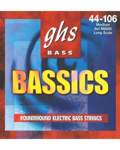 GHS M6000 Bassics Bass Guitar Strings  44-106 Gauge