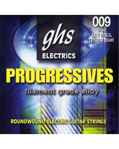 GHS PRCL Progressives Custom Light Electric Guitar Strings 9-46 Gauge