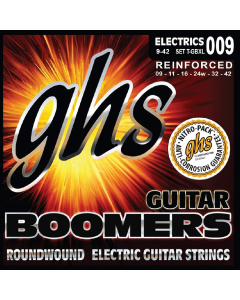 GHS TGBXL Reinforced Boomers Extra Light Electric Guitar Strings 9-42 Gauge