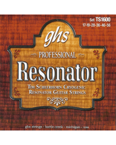 GHS TS1600 Tim Scheerhorn Resonator Guitar Strings 17-56