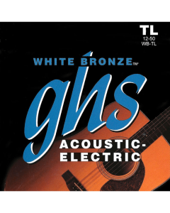 GHS WBTL True Light White Bronze Acoustic Electric Guitar String 12 - 50 Gauge