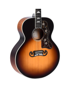 Sigma GJA-SG200 Grand Jumbo Electric Acoustic Guitar in Vintage Sunburst