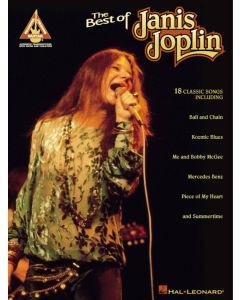 The Best of Janis Joplin Guitar Recorded Versions Tab