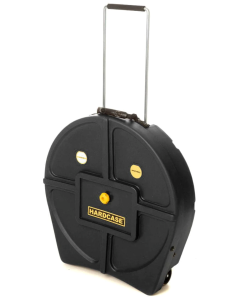 Hardcase HN9CYM22 22" Rolling Cymbal Case in Black