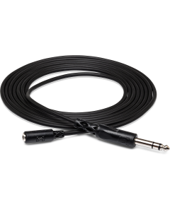 HOSA MHE310 Headphone Adapter Cable 3.5 MM TRS TO 1/4 IN TRS, 10 FT / 3M