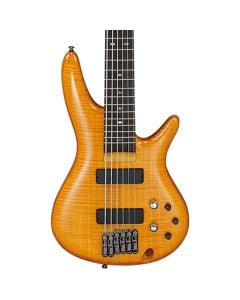 Ibanez GVB36 Gerald Veasley Signature Bass in Amber