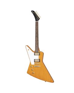 Epiphone 1958 Korina Explorer with White Pickguard in Aged Natural - Left Handed