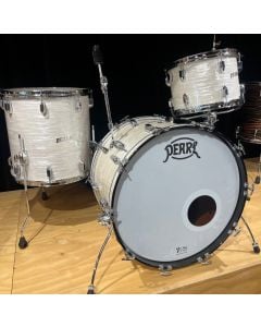 Pearl President Series Ltd Ed. Phenolic 3-Pc. Shell Pack (2214B/1616F/1309T) in Pearl White Oyster | EX-DEMO