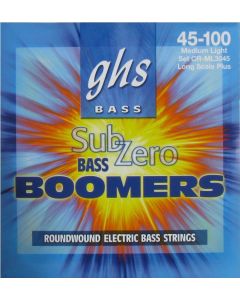 GHS CR ML3045 Subzero Bass Boomers Guitar Strings 45-100 Gauge