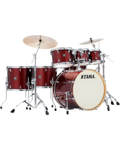 TAMA Superstar Classic 7 Piece Shell Pack in Dark Red Sparkle