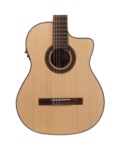 Katoh MCG40SEQ Cutaway Classical Guitar in Natural