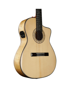 Katoh Crossover MP-14 Maple Classical Electric Guitar in Natural