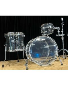 Pearl Crystal Beat 3-Piece Shell Pack in Ultra Clear