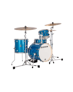 Ludwig Breakbeats 4 Piece Shell Pack in Blue Sparkle