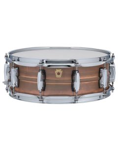 Ludwig Copper Phonic 5" x 14" Smooth Raw Shell Snare Drum