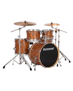 Ludwig Evolution 5-Piece Drum Kit in Cherry