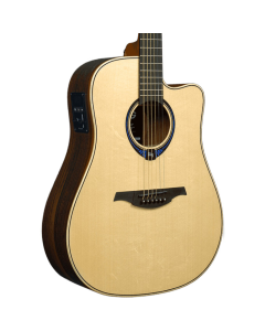 Lâg THV30DCE Tramontane HyVibe 30 Smart Guitar in Natural