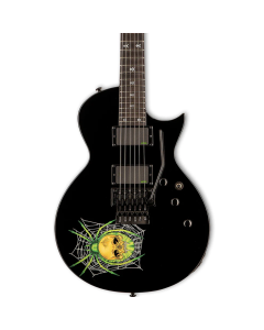 ESP LTD KH 3 SPIDER Kirk Hammett Signature Series Electric Guitar in Black 