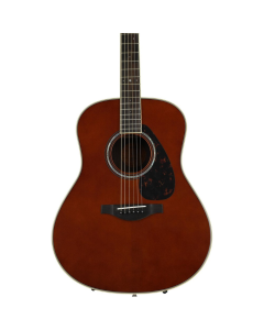 Yamaha LL6ARE Jumbo Acoustic Electric Guitar in Dark Tinted